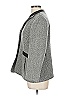 Talbots 100% Leather Houndstooth Gray Blazer Size 12 - photo 5