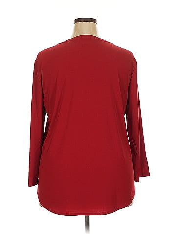 Anne Klein Long Sleeve Blouse (view 2)