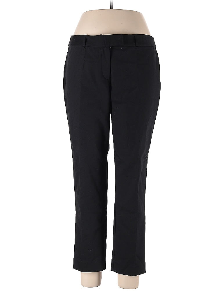 Liz Claiborne Career Solid Black Dress Pants Size 12 - photo 1
