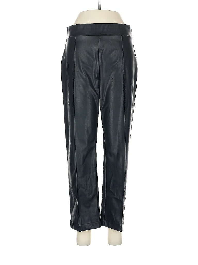 Pre-owned Ann Taylor Loft Track Pants In Black