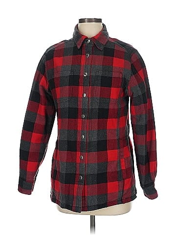 Duluth Trading Co. Long Sleeve Button-Down Shirt (view 1)
