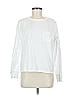 Free Assembly White Long Sleeve T-Shirt Size M - photo 1