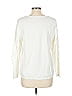 Talbots Outlet 100% Cotton Ivory Long Sleeve Top Size L - photo 2