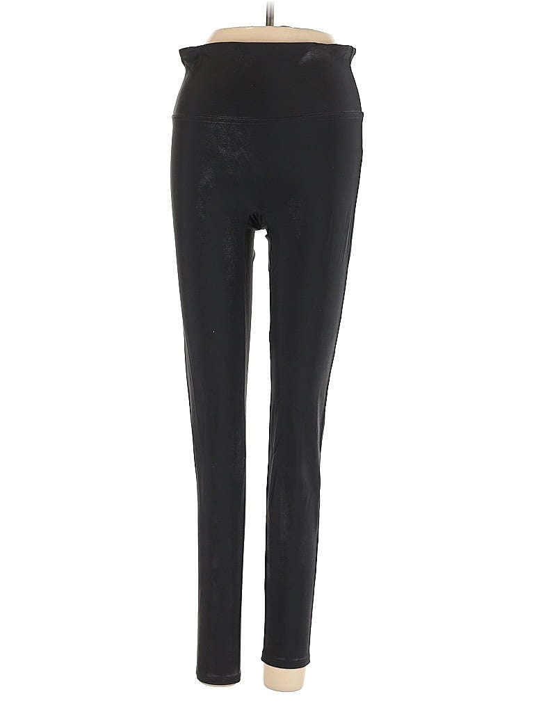 Pre-owned Spanx Active Pants In Black