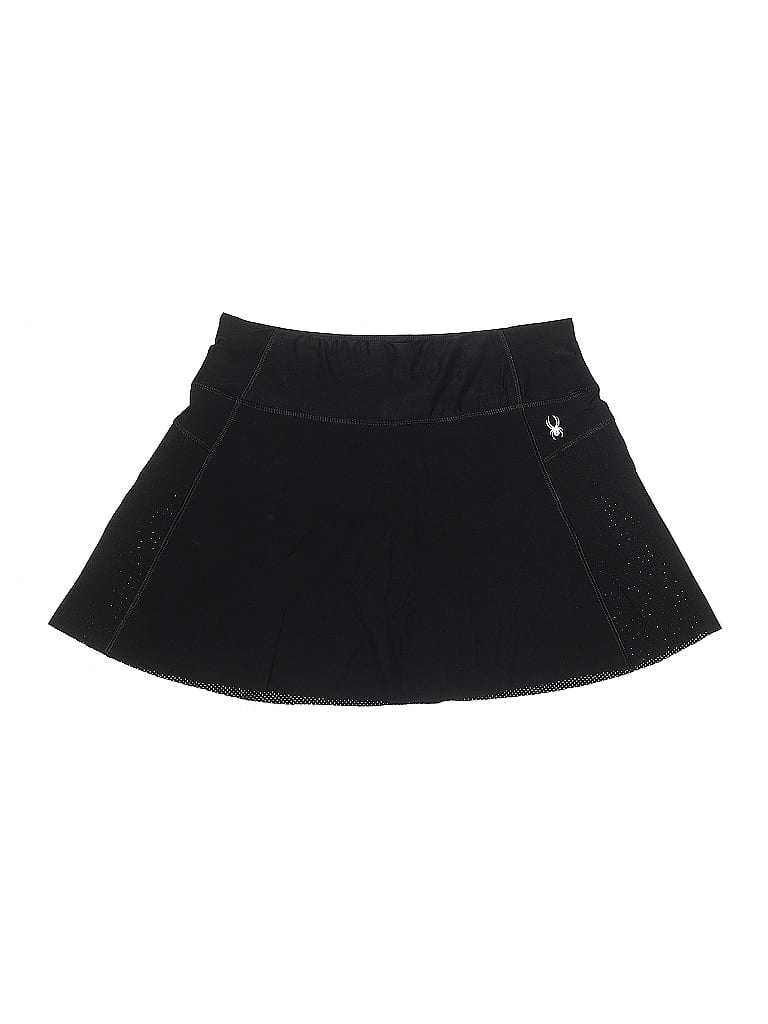 Spyder Solid Black Casual Skirt Size S - photo 1