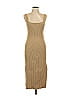 WAYF Tan Cocktail Dress Size L - photo 1
