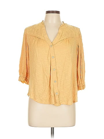 Democracy 3/4 Sleeve Blouse (view 1)
