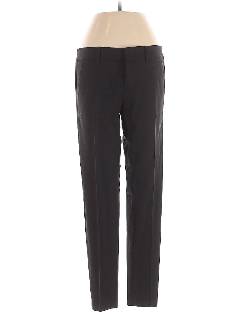 Pre-owned Vince Wool Pants In Black