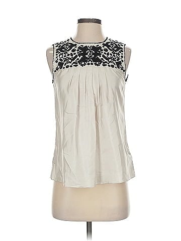Banana Republic Sleeveless Silk Top (view 1)