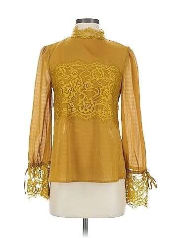 Moon River Long Sleeve Blouse (view 1)