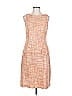 David Meister Tweed Orange Cocktail Dress Size 10 - photo 1