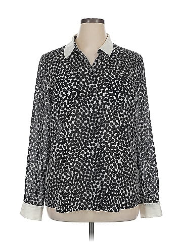 Halogen Long Sleeve Blouse (view 1)
