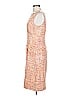 David Meister Tweed Orange Cocktail Dress Size 10 - photo 5