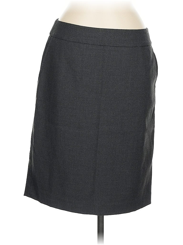 Pre-owned Ann Taylor Loft Formal Skirt In Gray