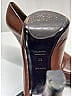 Prada Burgundy Brown Vintage Leather Heels Size EU 39 - photo 12