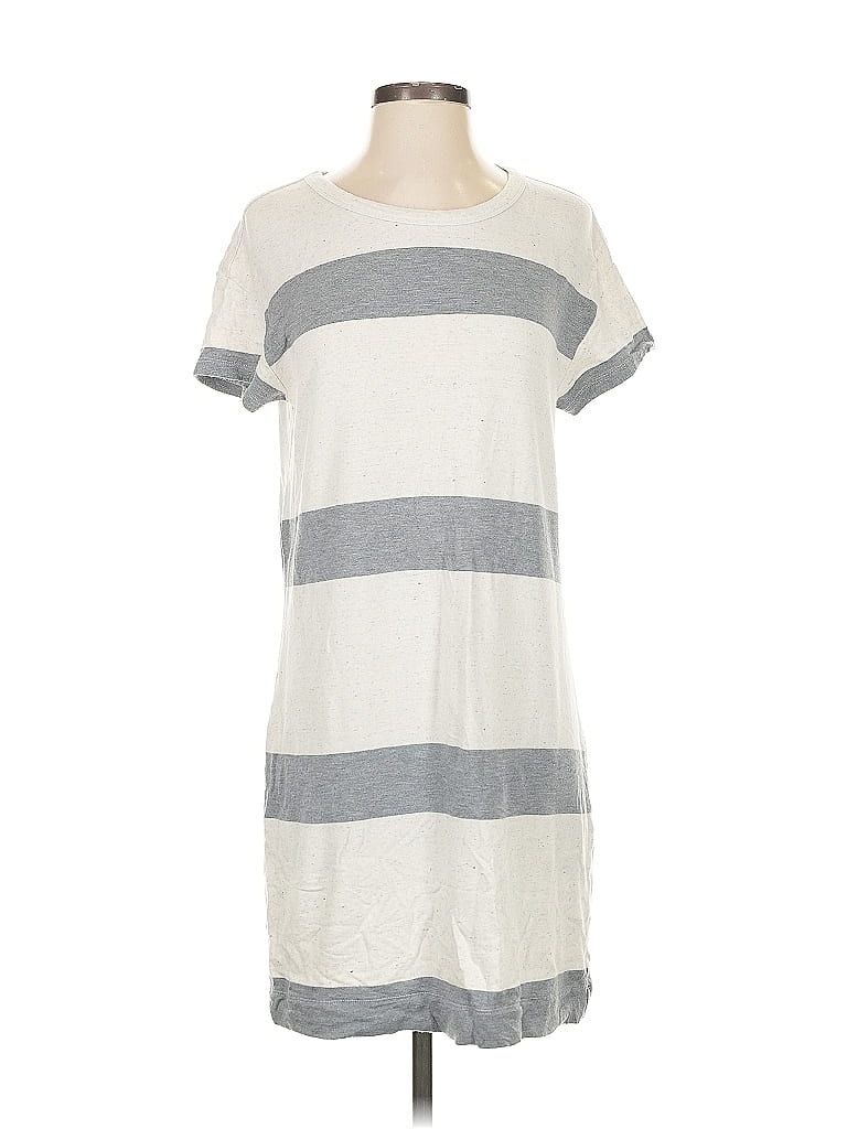 Pre-owned Lou & Grey Casual Dress In Gray