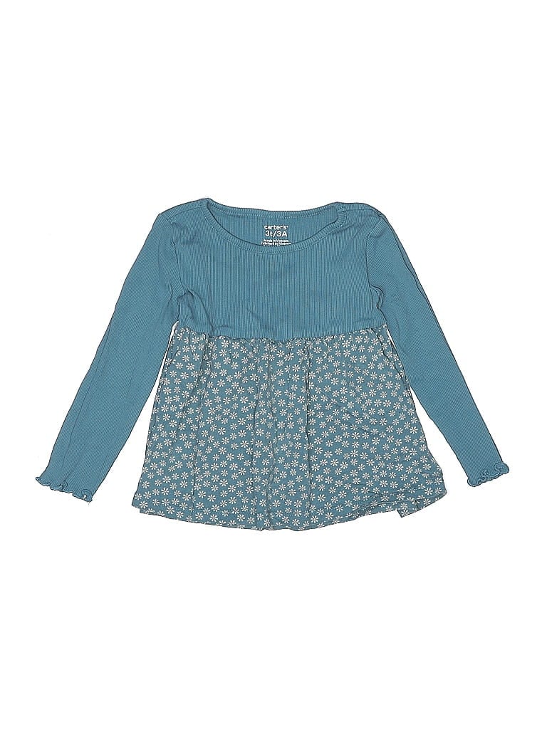Carter's Teal Dress Size 3T - photo 1