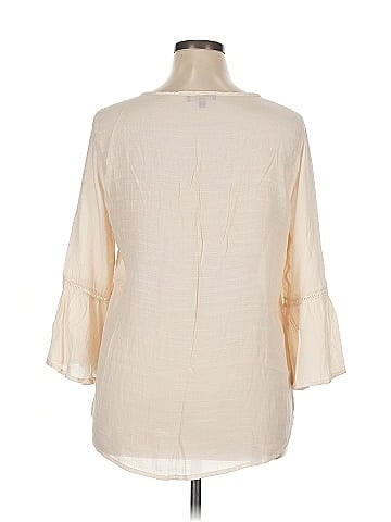 Melissa Paige 3/4 Sleeve Blouse (view 2)