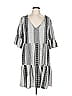 Dylan 100% Cotton Gray Casual Dress Size L - photo 1
