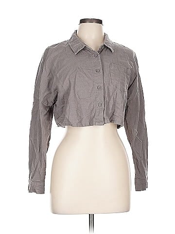 Ci Sono 3/4 Sleeve Button-Down Shirt (view 1)