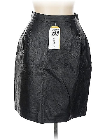Newport News Faux Leather Skirt (view 1)