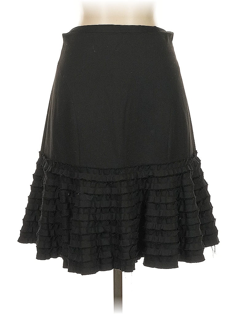 Robert Rodriguez Solid Black Formal Skirt Size 4 - photo 1