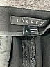 Theory Solid Black Wool Pants Size 4 - photo 3