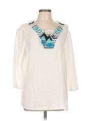 Jm Collection 3/4 Sleeve Blouse