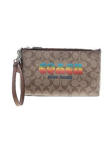 Coach Leather Wristlet (view 1)