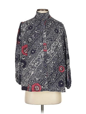 Natalie Martin 3/4 Sleeve Silk Top (view 1)
