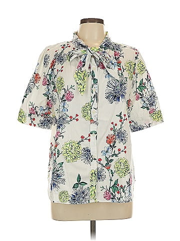 loft short sleeve blouse