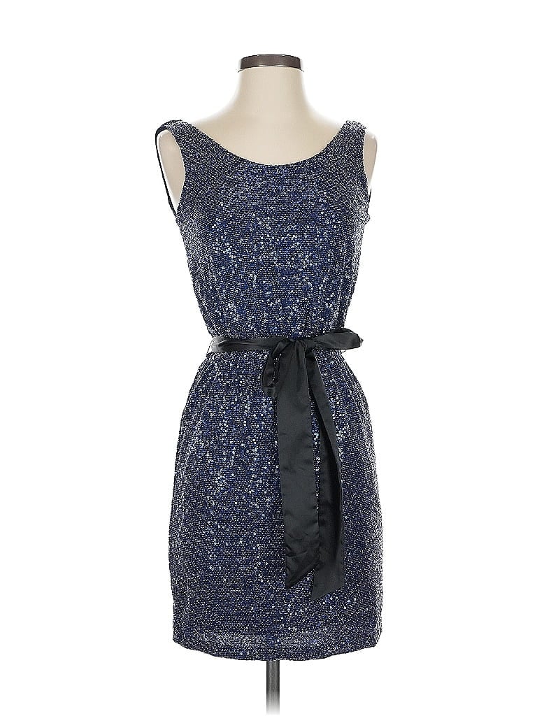 Pre-owned Express Cocktail Dress In Blue