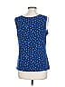 IMAN Blue Sleeveless Top Size L - photo 2
