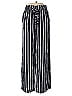 H&M 100% Viscose Stripes Blue Casual Pants Size 4 - photo 1