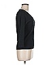 Talbots 100% Pima Cotton Black Pullover Sweater Size M - photo 4