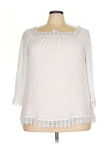 Counterparts 3/4 Sleeve Blouse (view 1)