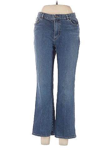 Lauren Jeans Co. Lauren Premium Blue Bootcut Jeans (view 1)