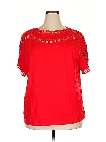 Roaman's Short Sleeve Blouse (view 1)