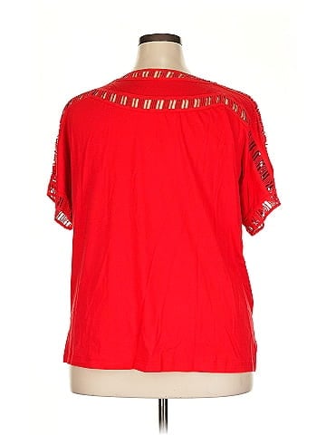 Roaman's Short Sleeve Blouse (view 2)