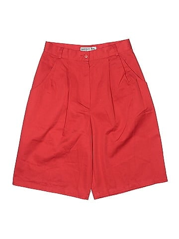 London Fog Red London Fog Casual Bermuda Shorts (view 1)