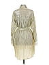12th Tribe 100% Polyester Silver Casual Dress Size L - photo 2