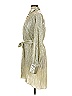 12th Tribe 100% Polyester Silver Casual Dress Size L - photo 5