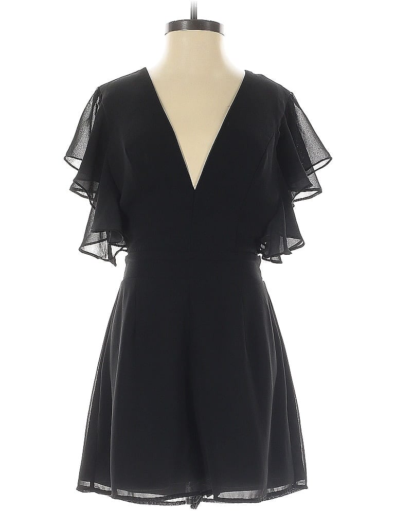 Pre-owned Miss Avenue Romper In Black