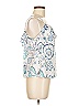 Ann Taylor LOFT Outlet 100% Lyocell White Sleeveless Blouse Size M - photo 4