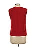 St. John 100% Wool Red Sweater Vest Size L - photo 2