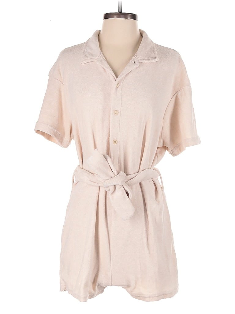 Pre-owned Nasty Gal Inc. Romper In Brown