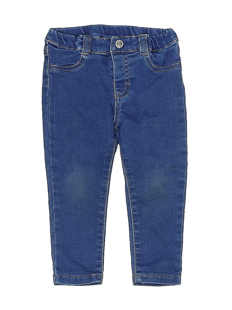 Mayoral Solid Blue Jeans 9-12 MO / 12 MO - photo 1