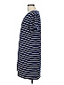 Natural Reflections Stripes Blue Casual Dress Size L - photo 5