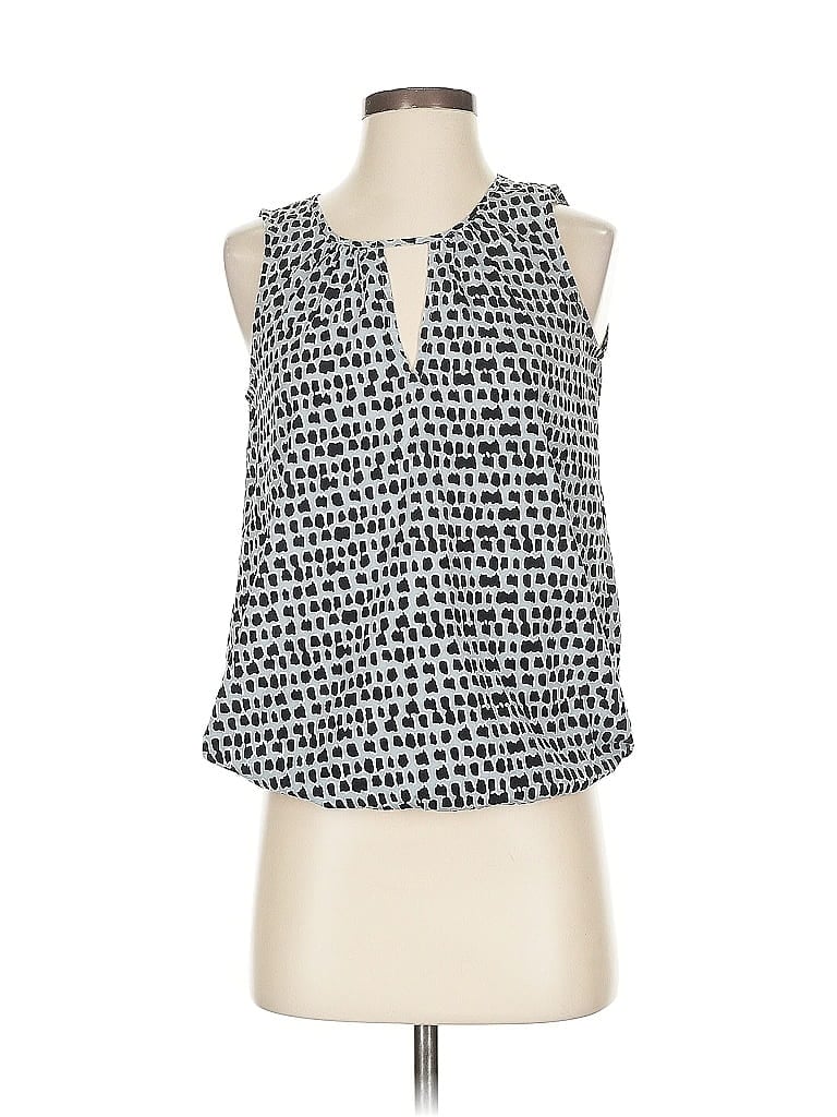 Pre-owned Banana Republic Factory Store Sleeveless Blouse In Black