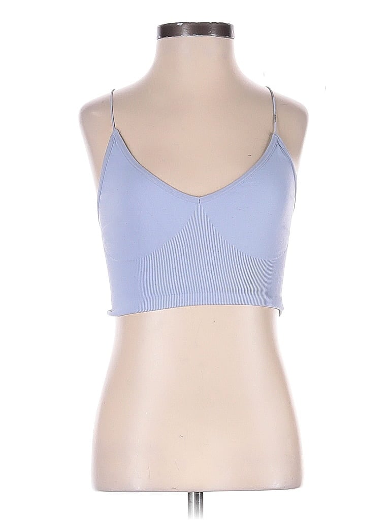 Pre-owned La Hearts Sports Bra In Blue